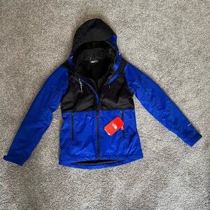 The North Face Women's Arrowood Triclimate Jacket Blue / Black Size S/P NWT